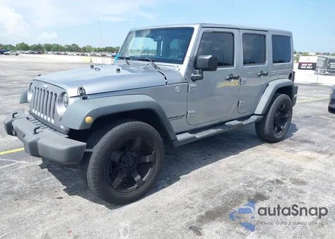 2015 Jeep Wrangler Unlimited Sport z USA, uszkodzony, nr VIN 1C4BJWDG8FL585126